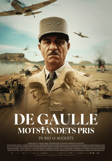 Affisch: De Gaulle: Motståndets pris