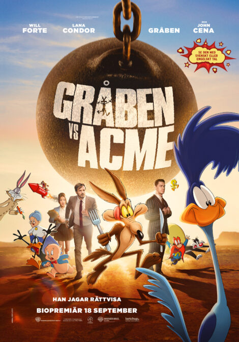 Affisch: Gråben vs Acme eng. tal