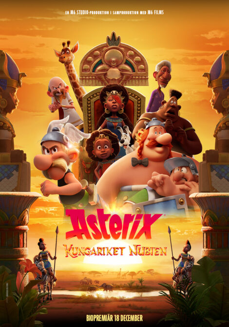 Affisch: Asterix: Kungariket Nubien