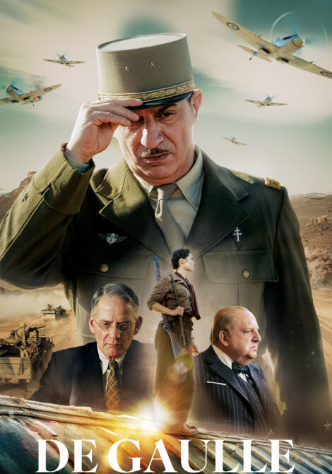 Filmposter för De Gaulle: Frihetens röst