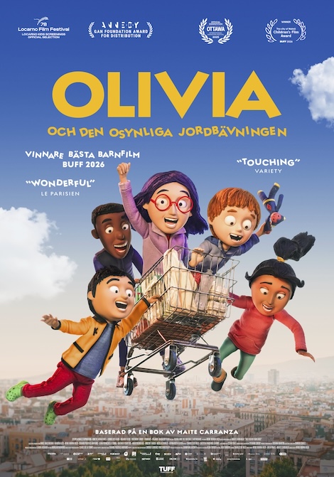 Affisch: Olivia och den osynliga jordbävningen