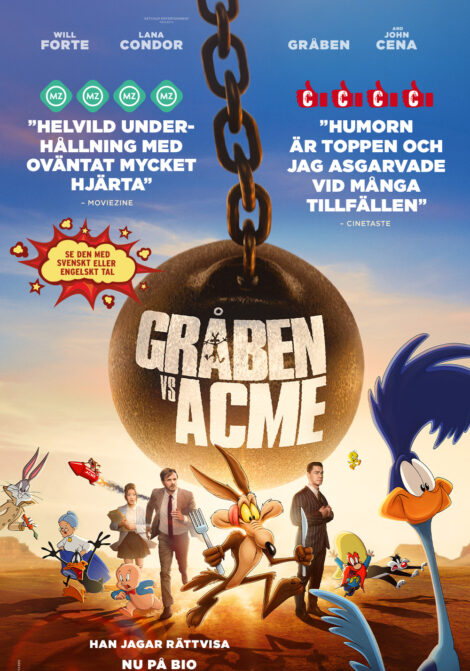 Filmposter för Gråben vs Acme sv. tal