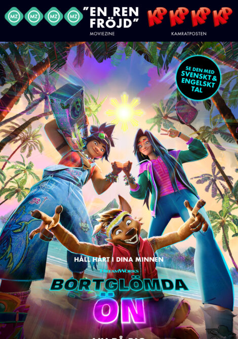 Filmposter för Bortglömda ön sv. tal
