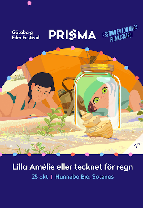 Affisch: Lilla Amélie eller tecknet för regn